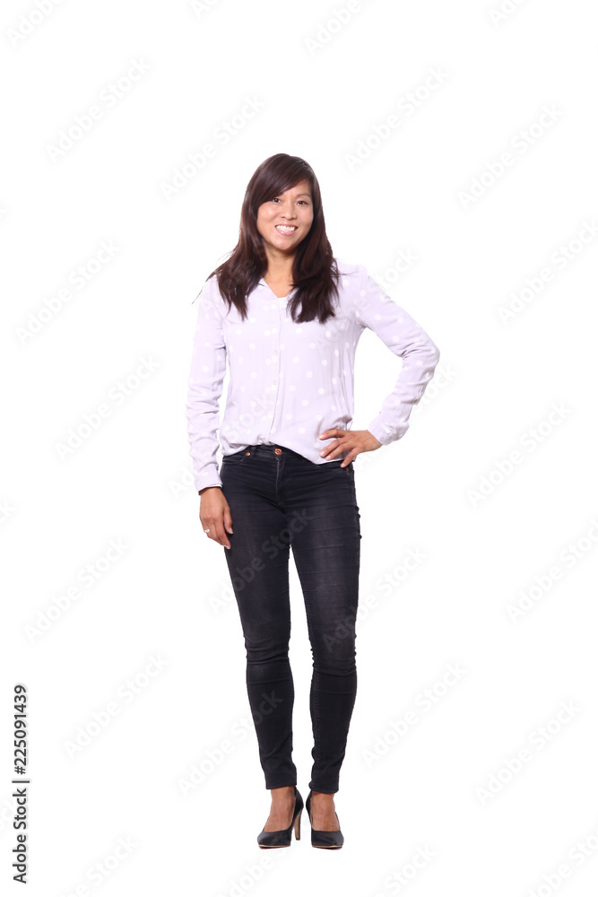Full body asian woman Full body asian woman
