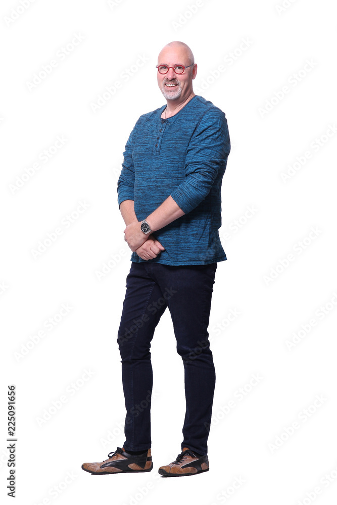 Full body caucasian man Full body caucasian man