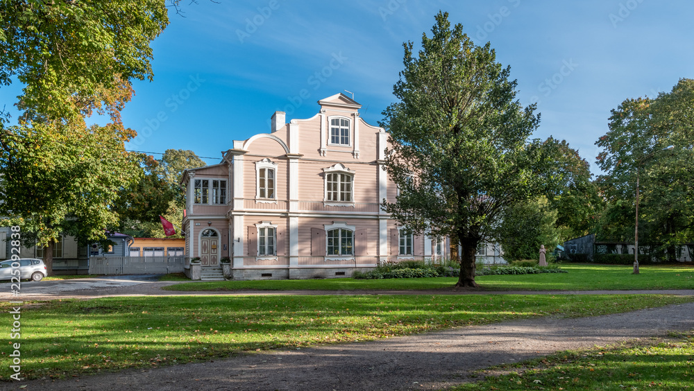 Fototapeta premium old house in the park