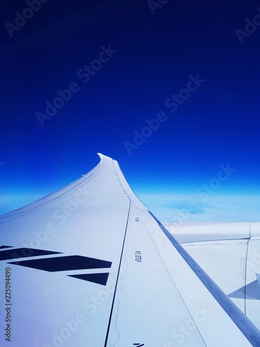 view of an airplane