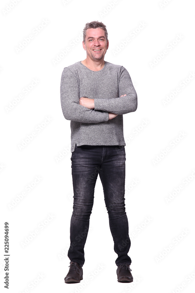 Full body caucasian man Full body caucasian man