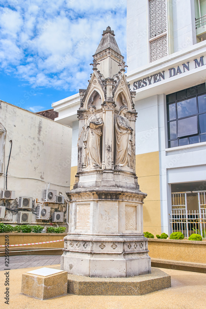 Fototapeta premium Monument in memory of James Richardson Logan