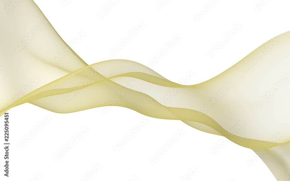 Abstract orange wave. Bright orange ribbon on white background. Abstract red smoke. Light orange scarf. Raster air background. 3D illustration Abstract orange wave. Bright orange ribbon on white background. Abstract red smoke. Light orange scarf. Raster air background. 3D illustration