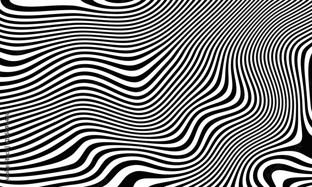 Abstract background of fell zebra