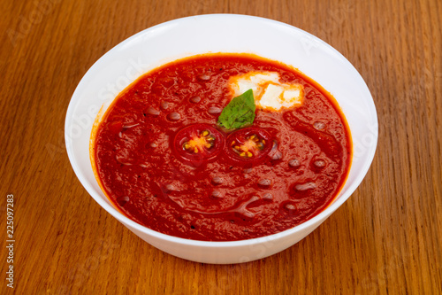 Gazpacho tomato soup