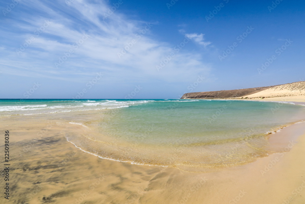 Idyllische Playa de Sotavento, Fuerteventura