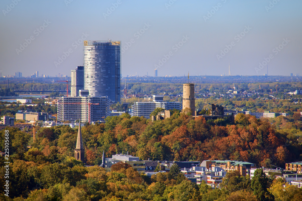 Blick auf Bonn, Deutschland