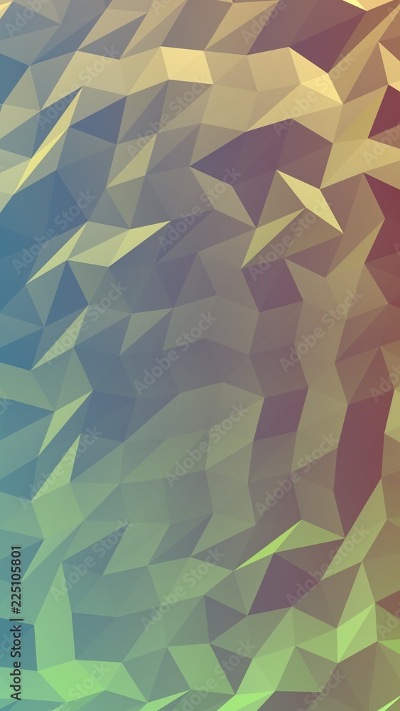 Abstract triangle geometrical green background. Geometric origami style with gradient. 3D illustration Abstract triangle geometrical green background. Geometric origami style with gradient. 3D illustration
