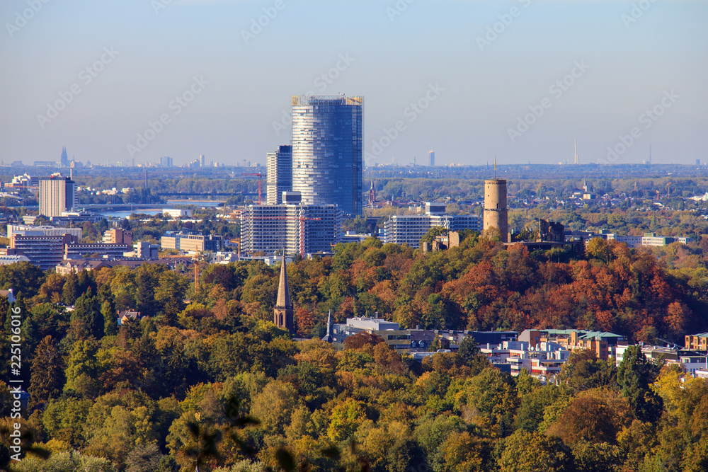 Fototapeta premium Blick auf Bonn, Deutschland