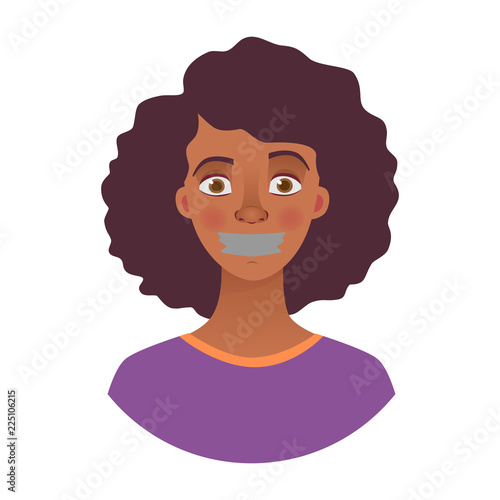 portrait of african woman