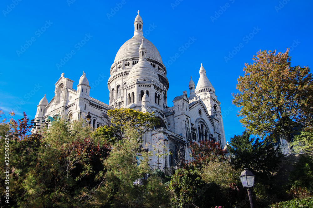 Sacre Coeur Paris at Montartre in France