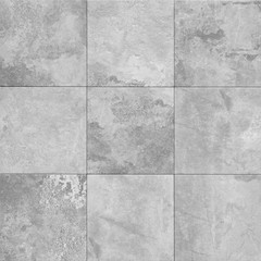 Fototapete Steine graues Steinstrukturmuster - Patchwork-Fliese / gekachelter Hintergrund  © hanohiki