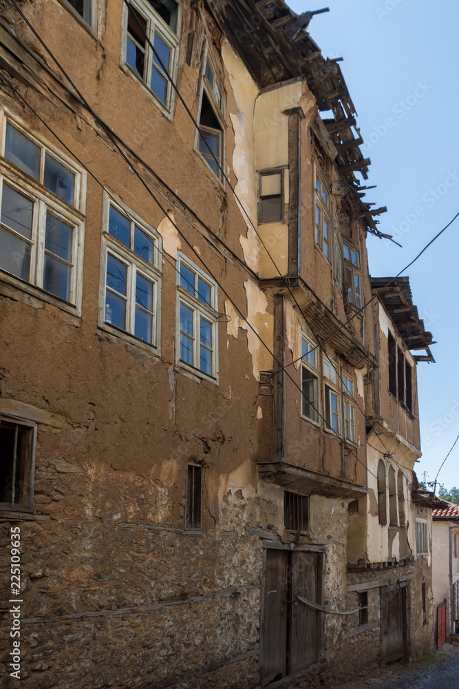 Old Houses at the center of town of Kratovo, Republic of Macedonia