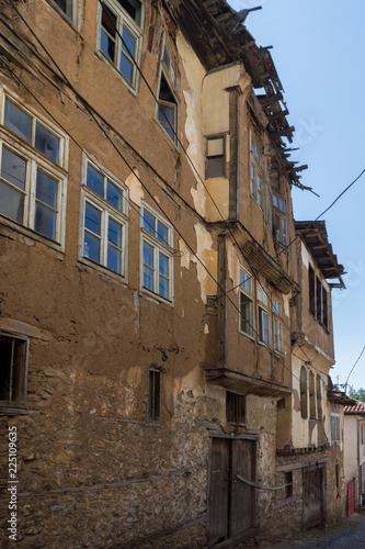 Old Houses at the center of town of Kratovo  Republic of Macedonia
