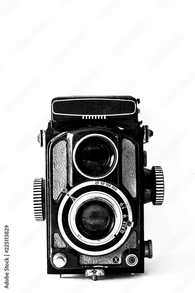 Vintage Film Camera 120mm Manual Front View Photos | Adobe Stock