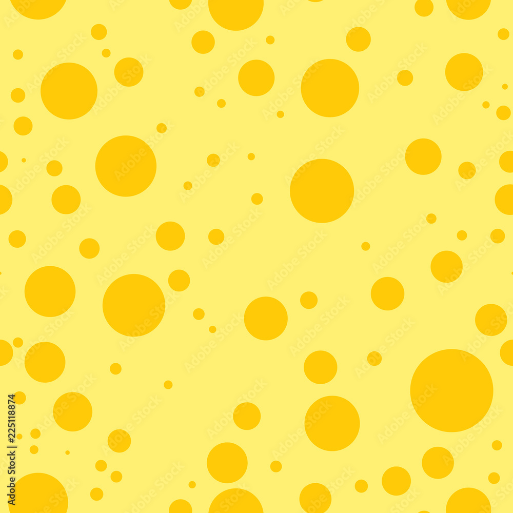 Seamless repeat pattern of yellow dots on a light yellow background Seamless repeat pattern of yellow dots on a light yellow background