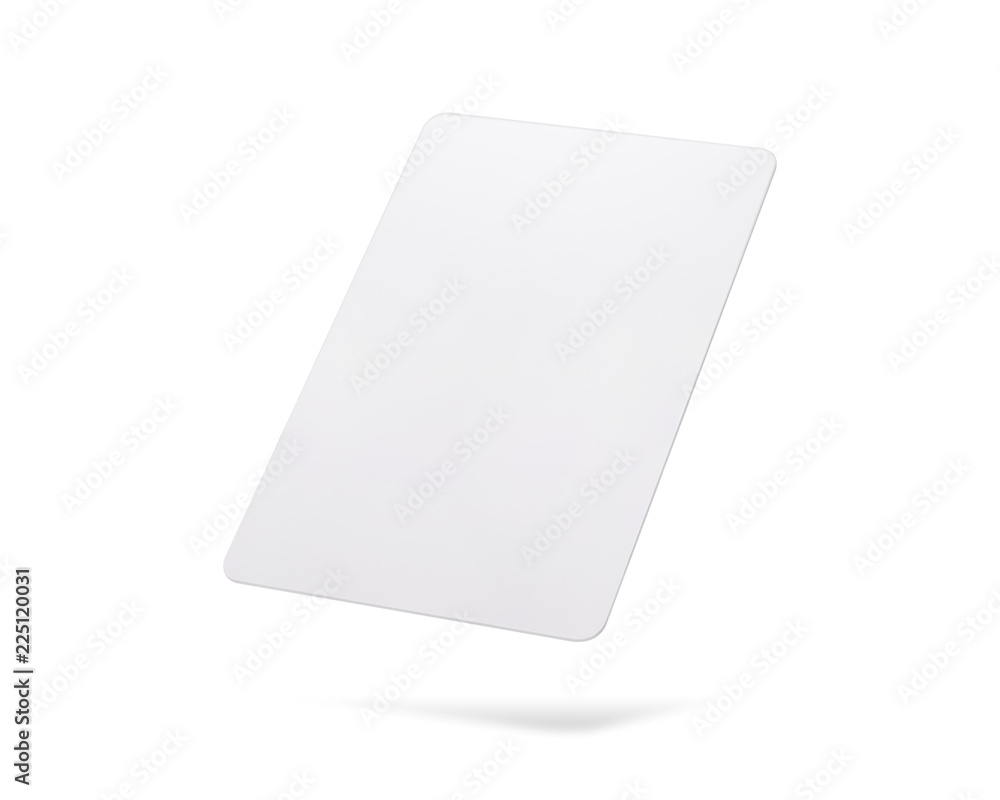 Clipping paths card isolated on white background. Template of blank plastic card for your design. Clipping paths card isolated on white background. Template of blank plastic card for your design.