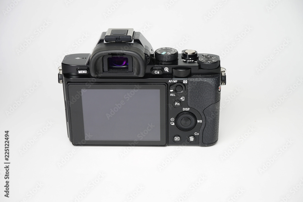 フルサイズミラーレスのデジタルカメラ