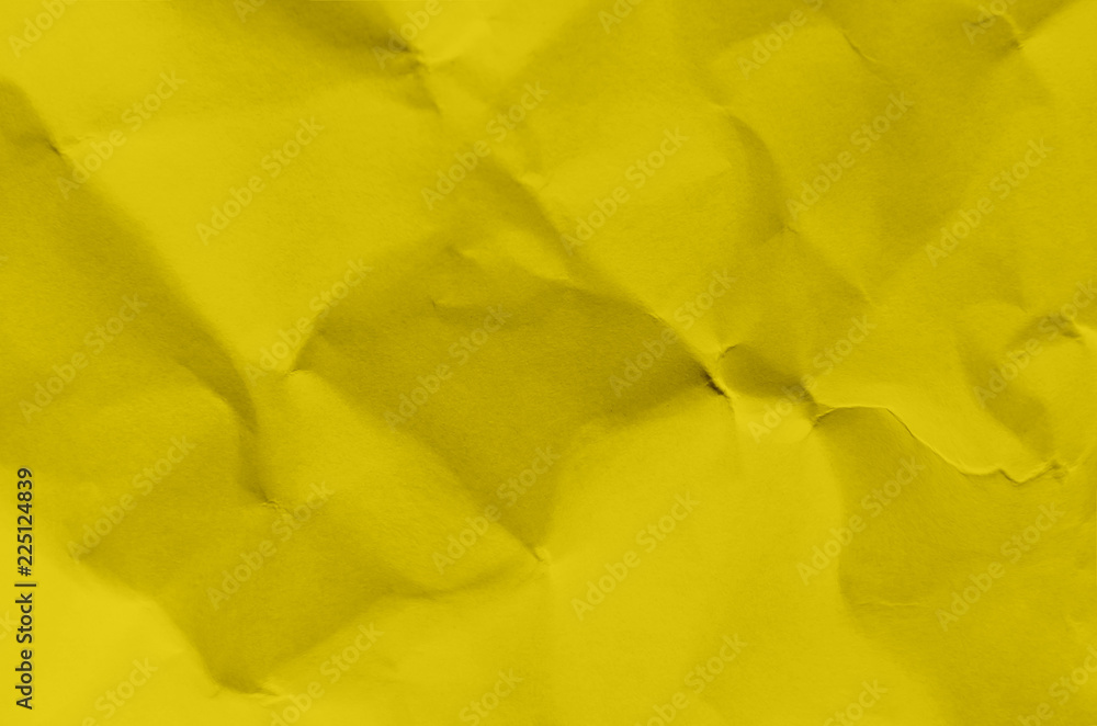Yellow background and wallpaper by crumpled paper texture and free space. Yellow background and wallpaper by crumpled paper texture and free space.