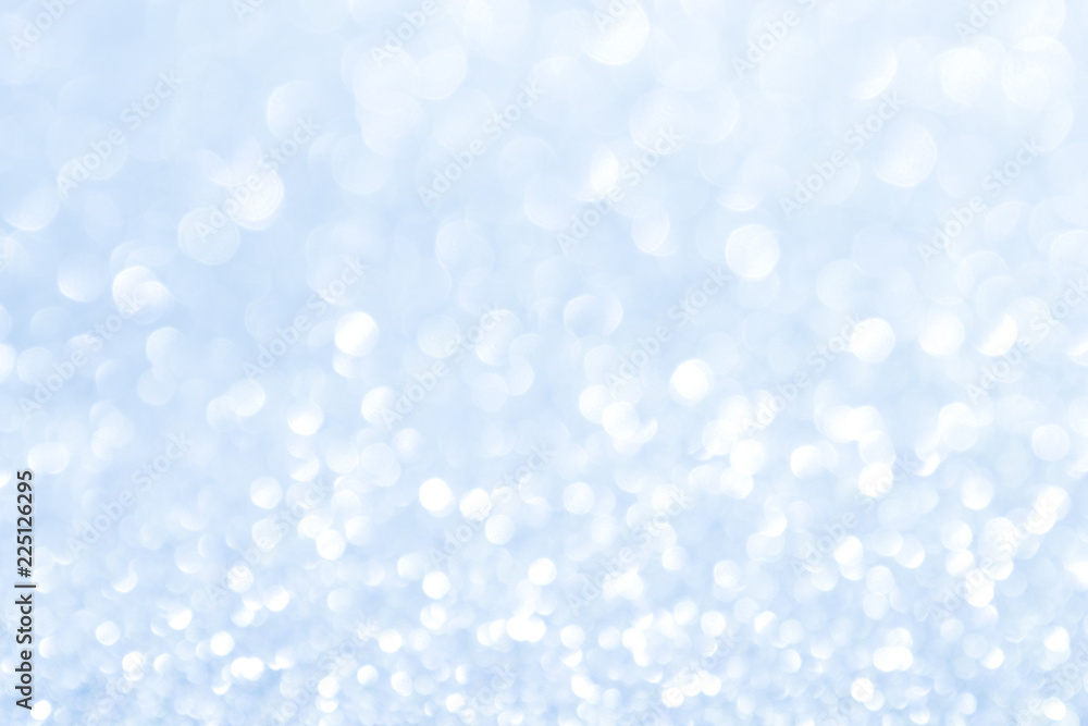 abstract background blue light bokeh christmas holiday