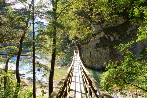 Logar Valley or Logarska Dolina located near to Solcava in Northern Slovenia photo