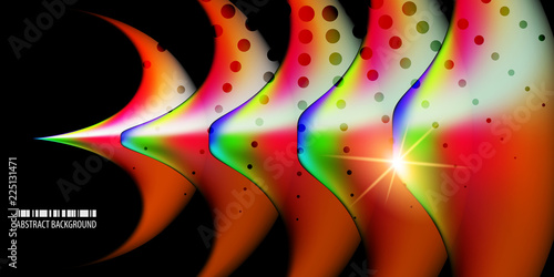 Geometric colorful abstract background