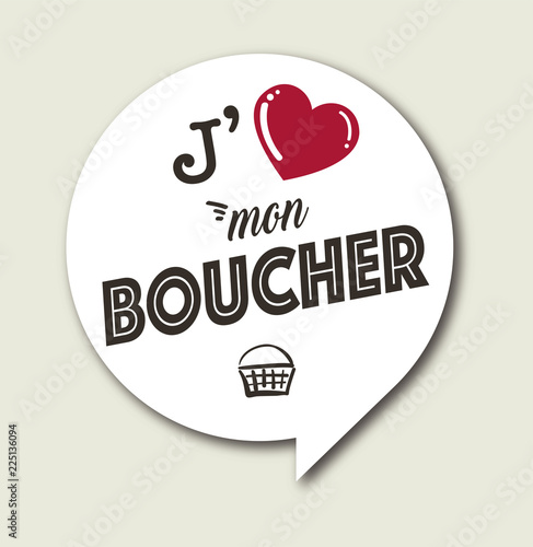 j'aime mon boucher - viande