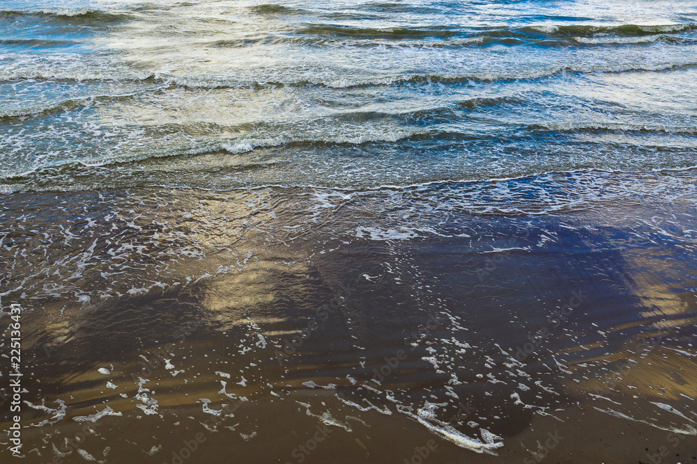 Stormy Baltic sea.