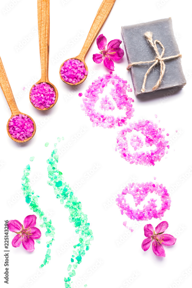 Spa bath cosmetic. Soap beauty treatment Spa bath cosmetic. Soap beauty treatment