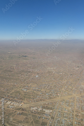 Overview of the city of El Alto, the second city of Bolivia after La Paz. Built spontaneously in the Andean high plateau, it is 4150 meters high.