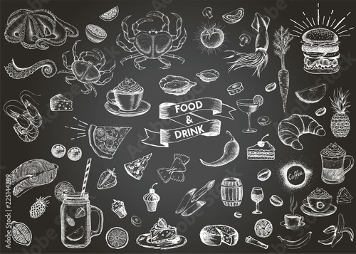 Restaurant cafe menu, template design. Food flyer.