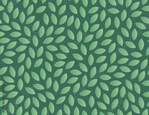 Leaves Pattern. Endless Background. Seamless
