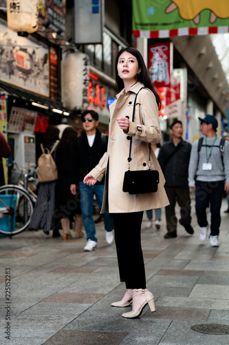 beautiful lady thinking what to eat for lunch