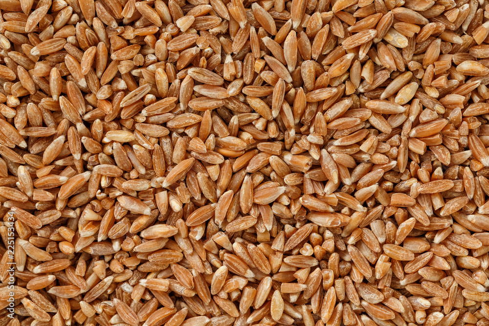 Natural background of a grain of cereal seeds, close-up Natural background of a grain of cereal seeds, close-up
