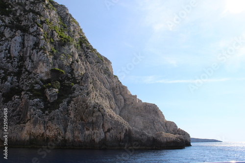 rock and sea zakynthos island 