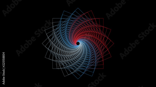 Spiral vector background 