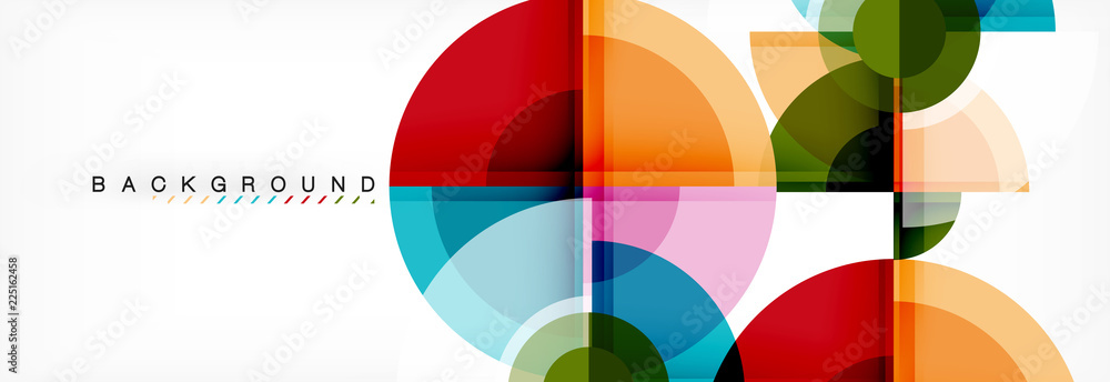 Circle abstract background Circle abstract background