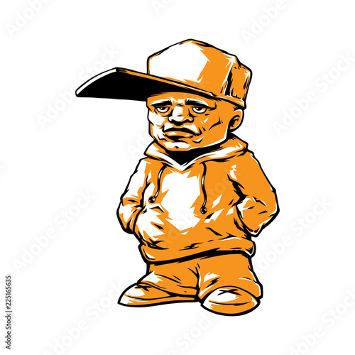 Urban man. Sport style. Vector illustration, eps 10.