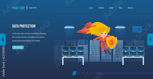 Data protection, internet security, protection and privacy of personal information.