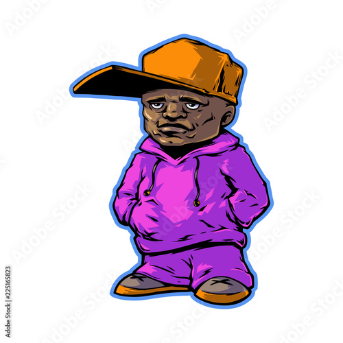 Urban man. Sport style. Vector illustration, eps 10.