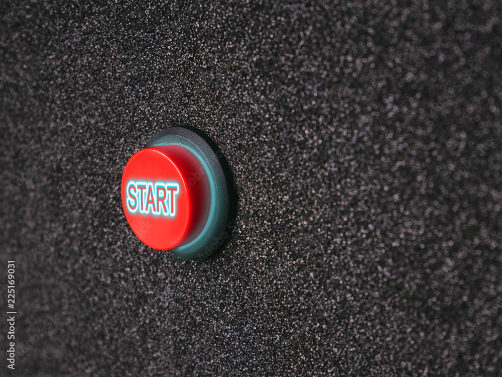 Close up on buttons with letters indicating starting the engine or electrical engine. Close up on buttons with letters indicating starting the engine or electrical engine.