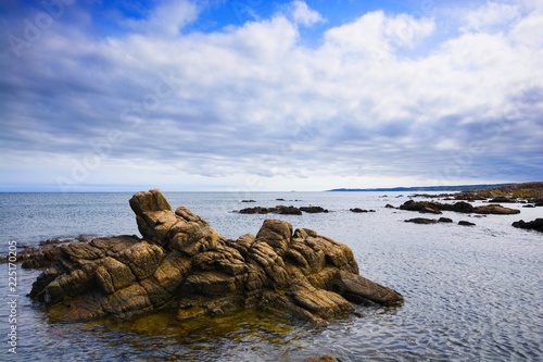 Rocky coast of Baltic Sea i...