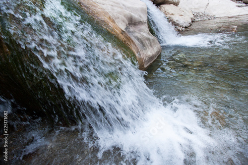 waterfall in the mountains of Turkey