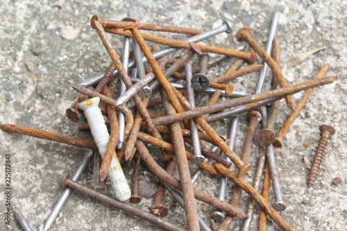rusty nails