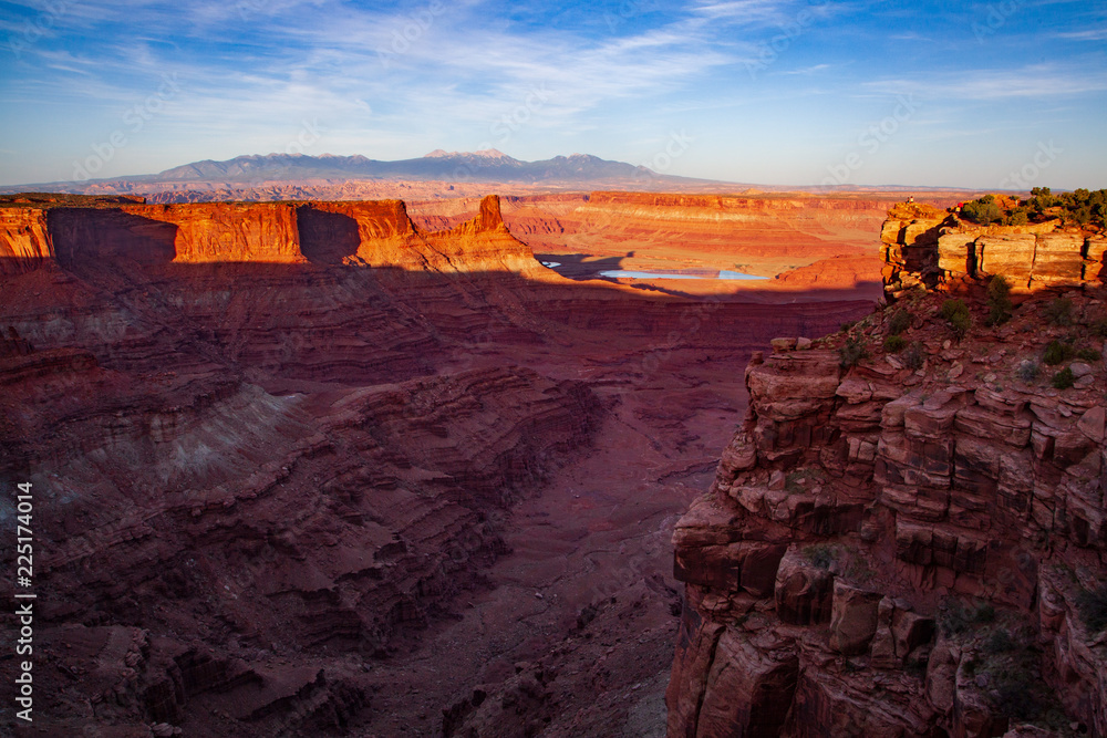 Awe-inspiring vista from Dead Horse State Park, Moab Utah