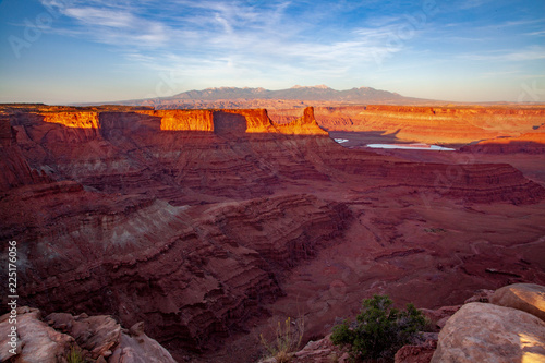 Awe-inspiring vista from Dead Horse State Park  Moab Utah