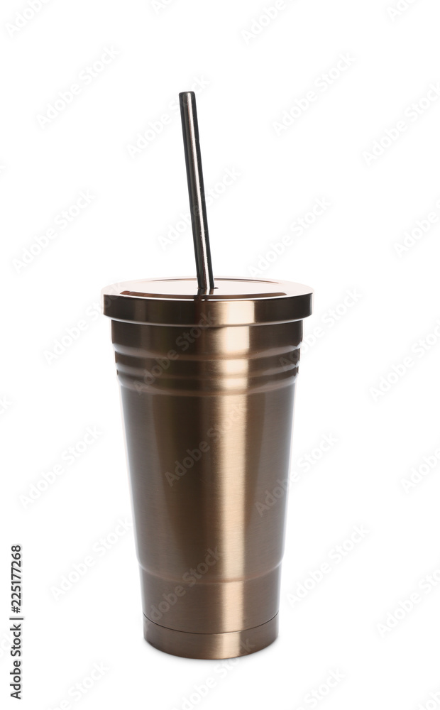 Coffee cup with space for design on white background Coffee cup with space for design on white background