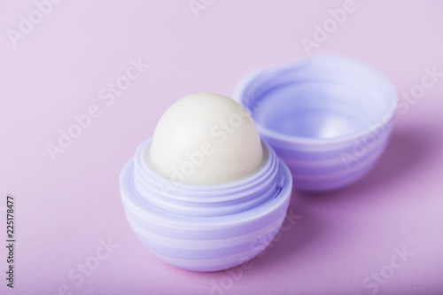 Lip balm. Lip care concept