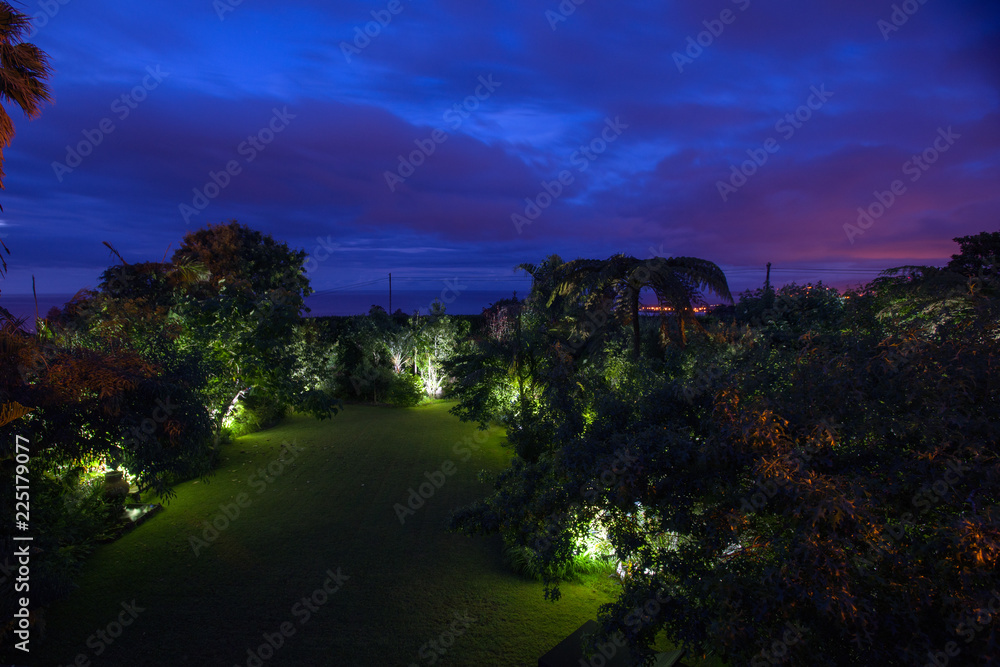 Fototapeta premium Night view in Capelas