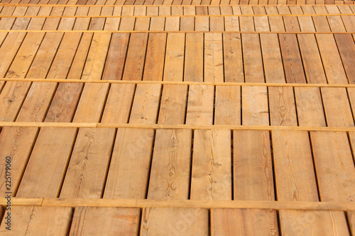 Texture of wooden steps